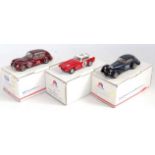 A Styling Models and BBR Promotions 1/43 scale factory built and kit built racing car group, to