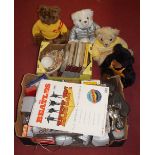 Three Georgio Beverly Hills collectors bears, for the years 1996 to 1998; together with various