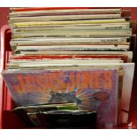 One box containing a quantity of LPs to include Paul McCartney, Ramsey Lewis, Tom Paxton, etc