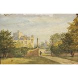 Assorted principally 19th century topographical watercolours to include Suffolk interest, framed and