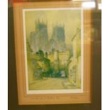 Featherstone Robson (1880-1936) - Pair; York, prints