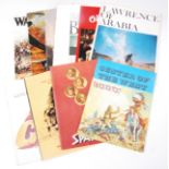 A collection of ten Official Souvenir programs to include