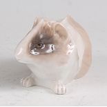 A Royal Copenhagen porcelain model of a Guinea Pig, printed backstamp, numbered 503 and