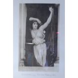 After Lord Leighton - The Last Watch of Hero, monochrome print, 51 x 30cm; a matching pair after W
