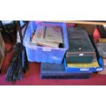 Assorted 00 gauge wares to include rolling stock, large quantity of track, supporting ephemera,