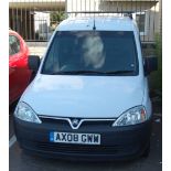 A Vauxhall Combo Diesel Van, AX08 GWW (2008), white, manual, 1.3 litre, full service history, two