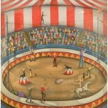 Paul Horton (b.1958) - The Big Top, limited edition giclee print, signed, titled and numbered in