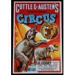 Cottle and Austen’s circus posters, 1970’s and 2000’s (4)