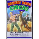 Roberts Brothers Circus posters, 1970’s – 90’s (4)