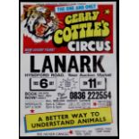 Gerry Cottle’s Circus posters (3)