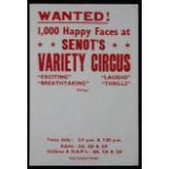 Small circus posters (7)