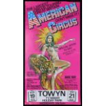 American Circus posters, 1980’s (5)