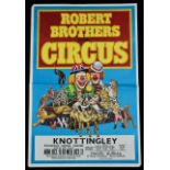 Robert Brothers circus posters, 1970’s (5)