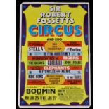 Sir Robert Fossett’s circus posters, 1970’s (3)