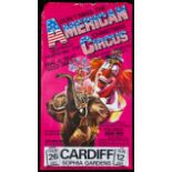 American Circus Posters, 1980’s (5)