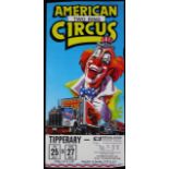 American 2 Ring Circus Posters. 1980’s (4)