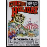 Circus Holiday Posters, 1980’s (4)