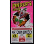 Modern circus posters – Pinder, Zyair, Santus, Uncle Sam’s, Vegas, Moscow State, Zippo’s, Cottle and