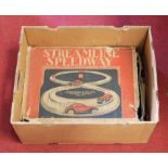 A boxed Steamline Speedway set by Louis Marx & Co Ltd, Dudley, Worcester