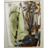 Ruth Freeman - Garden scene, oil; together with various other contemporary oils (7)