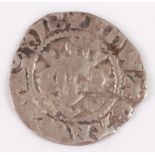 England, Edward II (1307-1327) London mint silver penny, obv; crowned bust, rev; long cross with