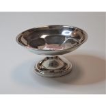 A George V silver pedestal bonbon dish, 2.9oz