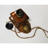 An early 20th century railway signal telephone