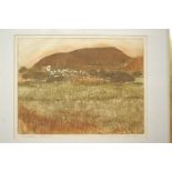 Zena Flax (b.1930) - Alba, Ardeche, artists proof lithograph, signed and titled in pencil to the