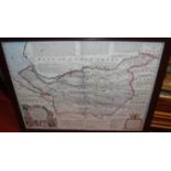 Assorted engraved and printed county maps