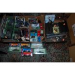 One box containing a quantity of mixed diecasts, to include Formula 1 Grand Prix models, The