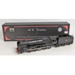 ACE Trains 2-10-0 BR Class 9F loco and tender No. 92098 (Tyne Dock) unlined satin matt black 0-24v