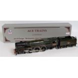 ACE Trains 4-6-2 BR Britannia Class loco and tender No. 70038 Robin Hood, post 1956 gloss lined