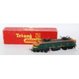A Triang TC series R257 double ended electric locomotive green/orange repair required to one