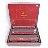 ACE Trains set of three Stanier LMS coaches C18/b comprising Br/3rd 5769, Corr Comp 3953 and open/