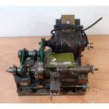 A Grind Turn Engineering Company of Shrewsbury, England, No. 56 modeller's lathe circa 1948 with