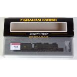 Graham Farish at Bachmann 'N' gauge 372-475 Jubilee 45699 Galatea BR green loco and tender (M-BM)