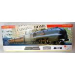 Hornby R1060 'Coming Home' 6243 City of Lancaster loco and tender, black, with three coaches (NM-BP)