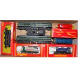 Tray containing mixed collection of locomotives etc boxed Hornby 'Tolgus Tin Co.' 0-4-0, Highland