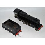 Bassett-Lowke black LMS Hughes Crab mogul 2-6-0 completely repainted as No. 3000 on near side and