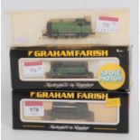 Three Graham Farish 'N' gauge tank locos; 372-500 (Bachmann) J94 8051 LNER black (M-BM); J94 no. 7