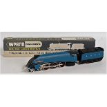 A Wrenn Railways W2212 LNER blue class A4 engine and tender 'Sir Nigel Gresley' with instructions (