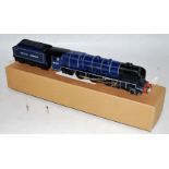 Total repaint Hornby-Dublo 3-rail Duchess of Montrose loco & tender repainted into BR experimental