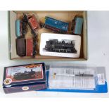 A mixed lot Bachmann 31-900A GWR green 57XX pannier tank engine (G-BG), Dapol electric GWR distant