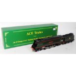 ACE Trains 4-6-2 West Country streamlined loco and tender Bere Alston No. 34101, BR gloss lined