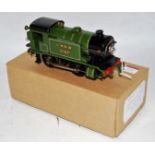 1935-6 Hornby 0-4-0 E120 Special tank loco 20v ac LNER 2162 lighter green, mild corrosion to