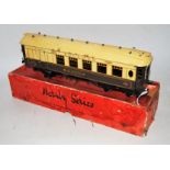 1930-32 Hornby No. 2 Special Pullman coach 'Alberta' composite, cream roof, one window celluloid