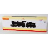 A Hornby R3235 BR black early livery E2524 class D16 engine and tender, with instructions DCC