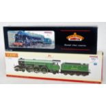 A Hornby R2405 LNER green class A1 engine and tender No. 1470 'Great Northern' DCC ready (M-BM)