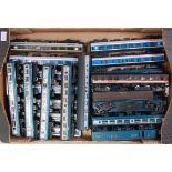36 mixed makes BR mainly blue/grey coaches variety of coach types (G)
