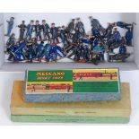 Approx 50 mainly Hornby figures: station staff with some engineering staff, a few are